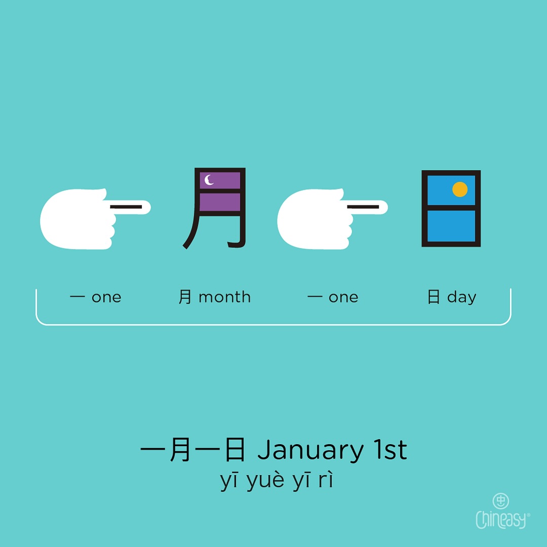 Jan 1st in Chinese